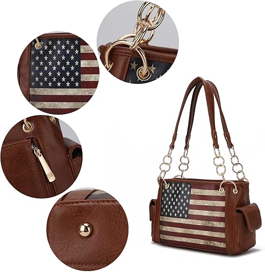 USA Flag Women's Shoulder Bag