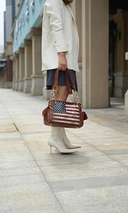 USA Flag Women's Shoulder Bag