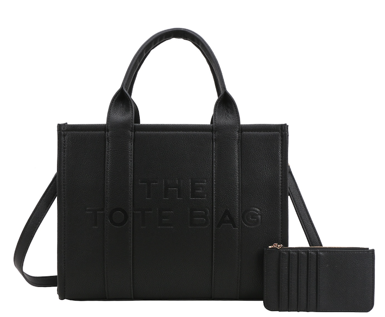Medium Size Tote Bag W/ Matching Wallet