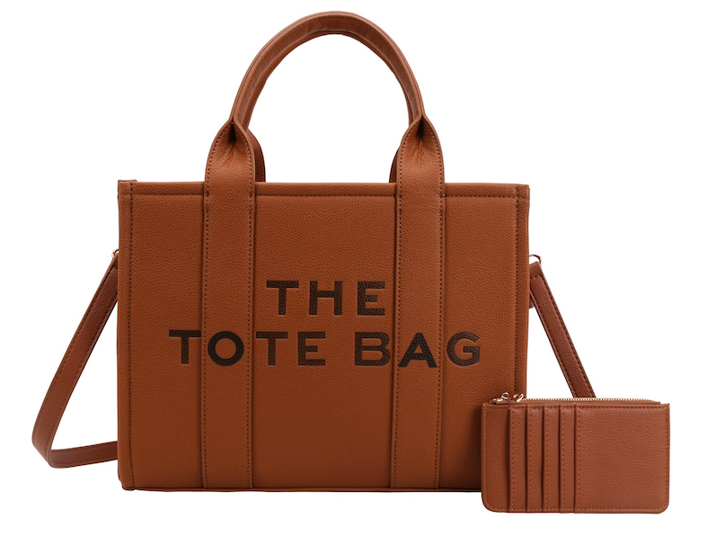 Medium Size Tote Bag W/ Matching Wallet