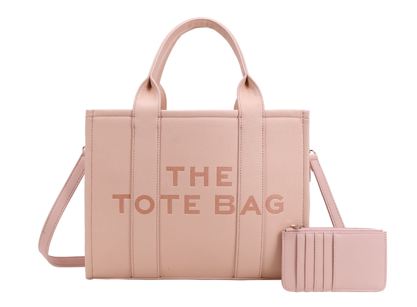 Medium Size Tote Bag W/ Matching Wallet