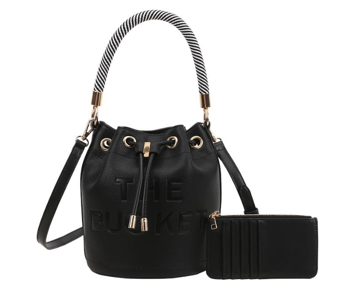 The Bucket W/ Matching Wallet
