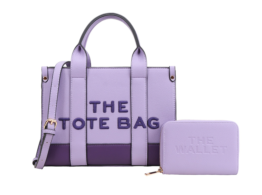 The Tote Bag W/ Matching Wallet