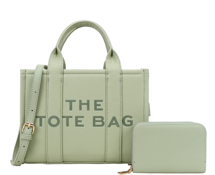 Small Size Tote Bag W/ Matching Wallet