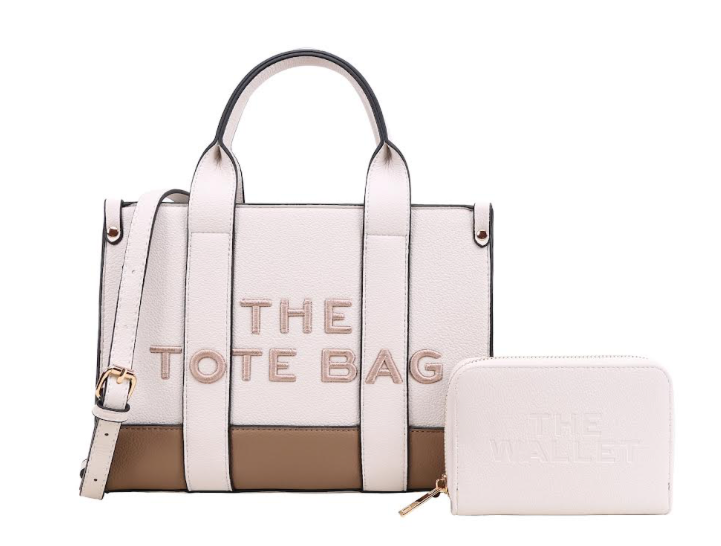 The Tote Bag W/ Matching Wallet