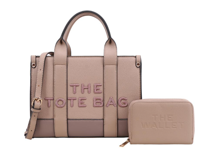 The Tote Bag W/ Matching Wallet