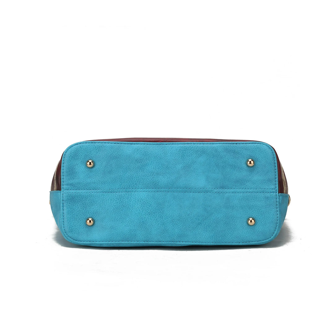 Women's Tote Bag- USA Flag- Vegan Leather