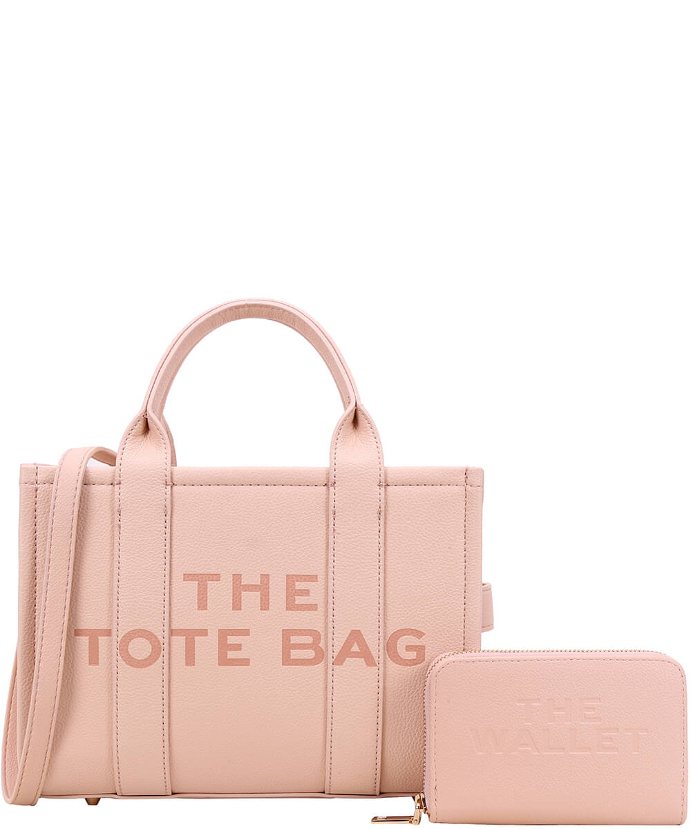 Small Size Tote Bag W/ Matching Wallet