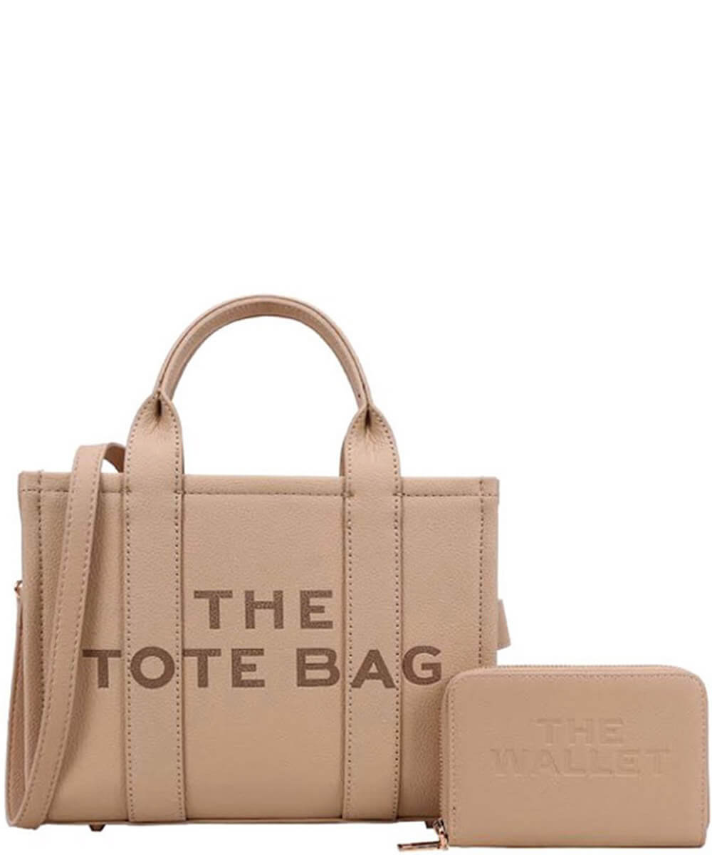 Small Size Tote Bag W/ Matching Wallet