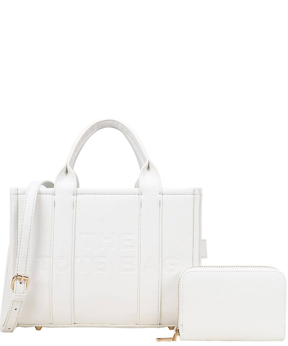 Small Size Tote Bag W/ Matching Wallet